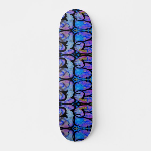 Skateboard Patinage de graffitis. (Devant)