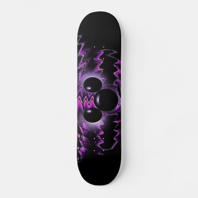 Skateboard Patinage de l'ours pourpre (Recto)