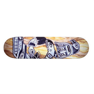 Skateboard Patinage de Native American Totem Pole