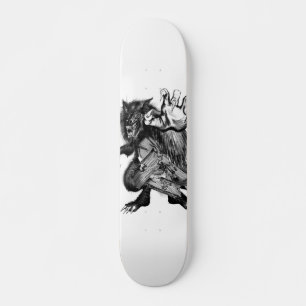 Skateboard Patinage de Wolf de guerre
