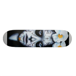 Skateboard Patinage Dia De Los Muertos