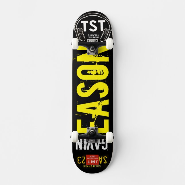 Skateboard Patinage EASON GAVIN (Recto)