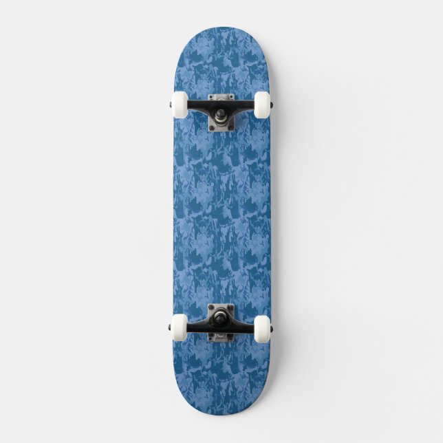 Skateboard Patinage en camouflage (Recto)