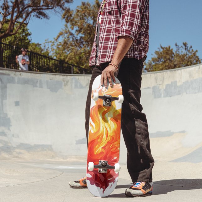 Skateboard Patinage en flamme 8 1/8" (Extérieur 2)