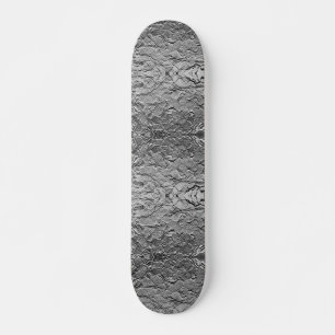 Skateboard Patinage en métal argenté