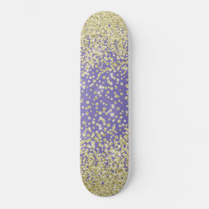 Skateboard Patinage en Parties scintillant de Purple Sparkle