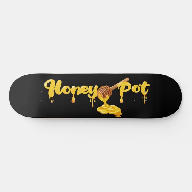 Skateboard Patinage en pot de miel, Wall Art (Horz)