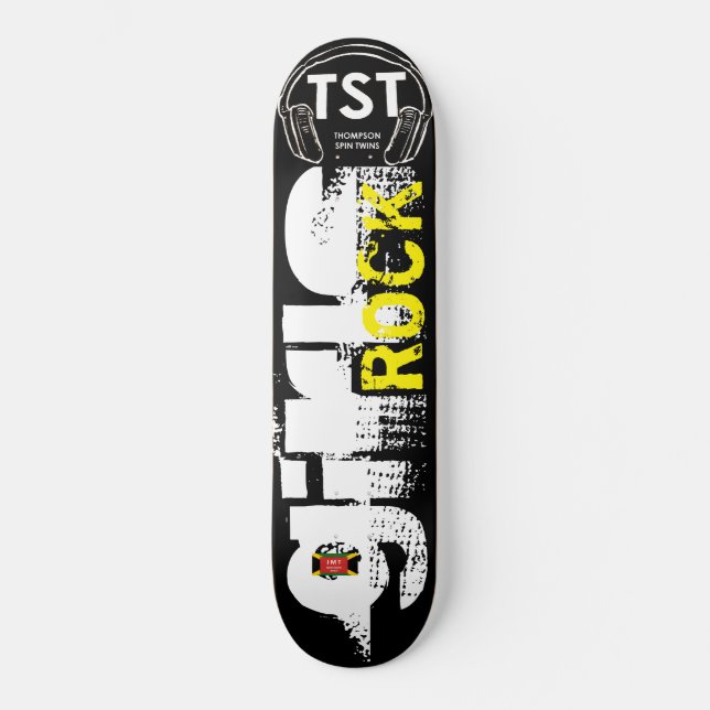 Skateboard Patinage en ROCK (Recto)