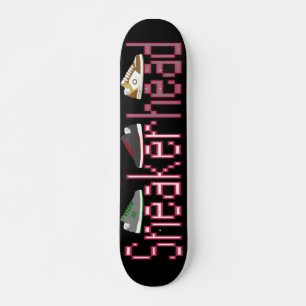 Skateboard Patinage en tête de neiger