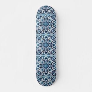 Skateboard Patinage en tuiles portugaises