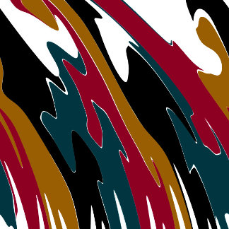 Skateboard Patinage épais Peinture Abstraite invrt