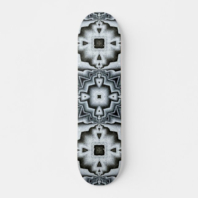 Skateboard Patinage "géométrique" (Devant)