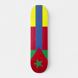 Skateboard Patinage Green Star
