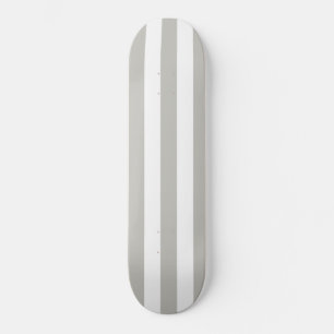 Skateboard Patinage Gris simple et blanc