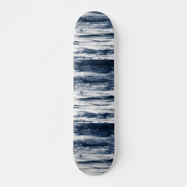 Skateboard Patinage Grunge Blue (A gritty imperfect, and chaotic visuals, featuring a grunge design.  )