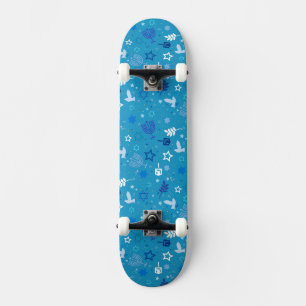 Skateboard Patinage Hanoukka Stars