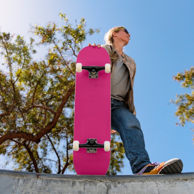 Skateboard Patinage Hot Pink (Extérieur 1)