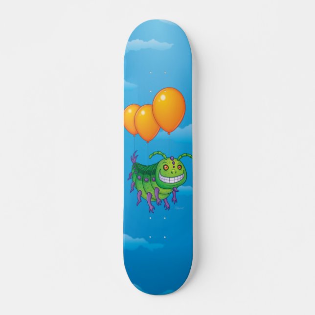 Skateboard Patinage Impatiente Caterpillar (Devant)