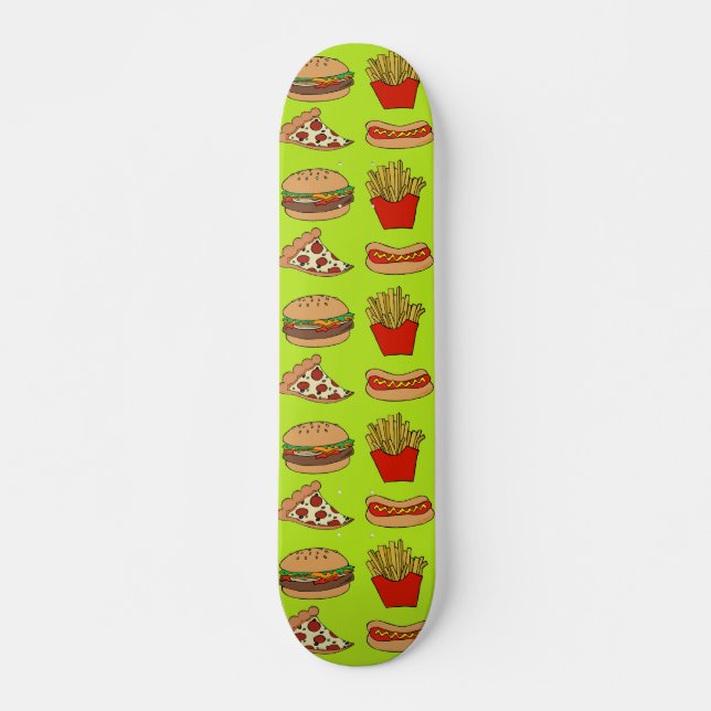Skateboard Patinage Junkfood (Devant)