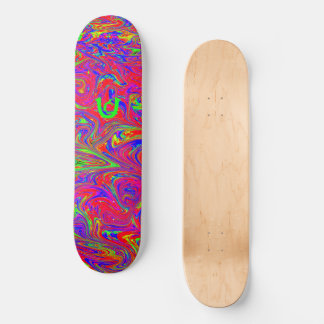 Skateboard Patinage liquide de bonbons moches