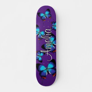 Skateboard Patinage papillon