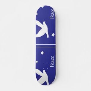 Skateboard Patinage Peace Dove