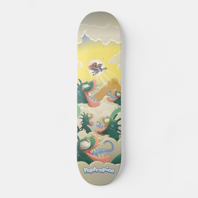 Skateboard Patinage Poptropica Mythology (Recto)