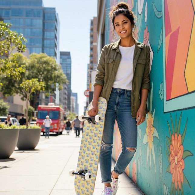 Skateboard Patinage Princess (Créateur téléchargé)