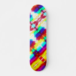 Skateboard Patinage principal Arc-en-ciel Abstrait