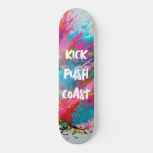 Skateboard Patinage rose