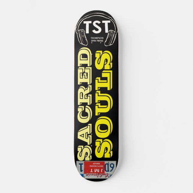 Skateboard Patinage SACRED SOULS (Recto)