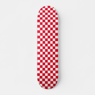Skateboard Patinage Vérificateur Motif-noir et blanc
