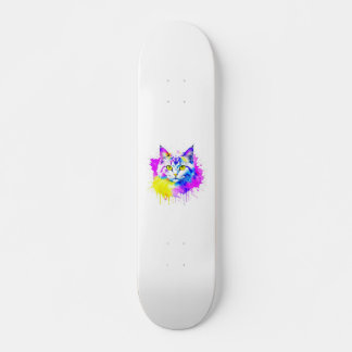 Skateboard Patineta con toque felino