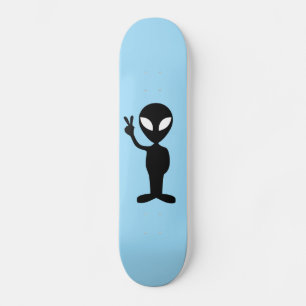 Skateboard Patins Aliens UFO Martian
