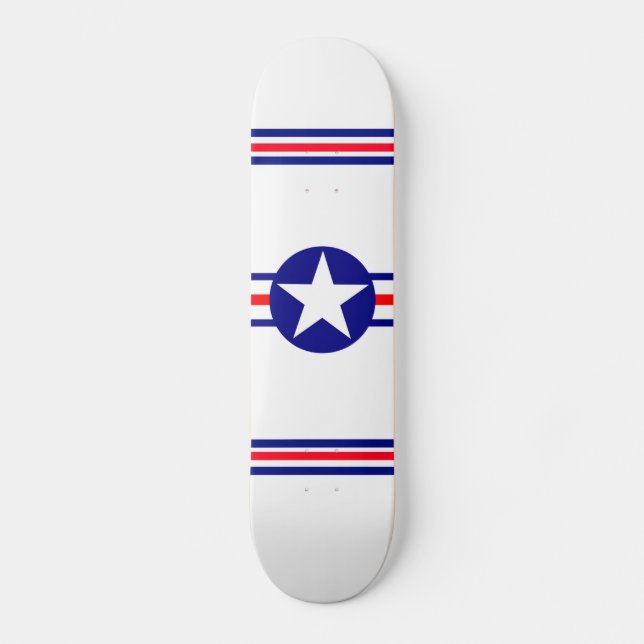 Skateboard Patriotique (Recto)