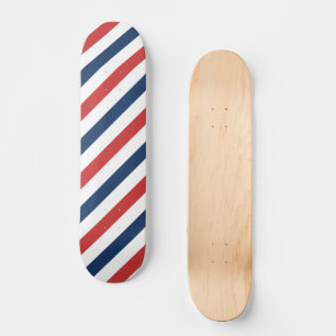 Skateboard Patriotique Rouge Blanc et Bleu