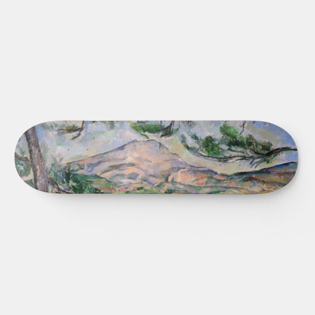 Skateboard Paul Cezanne - Mont Sainte-Victoire et Grand Pin (Horz)
