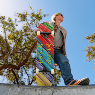 Skateboard Pauvres Enfants Patinent Aussi ! Planches à roulet