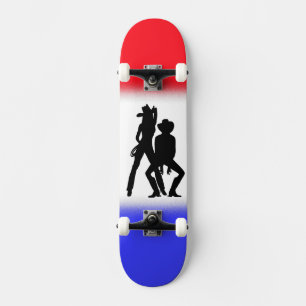 Skateboard Pays Western Line Dance est devenu mauvais