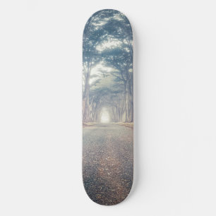 Skateboard Paysage du tunnel de cyprès