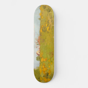 Skateboard Paysage rural français (par Georg Pauli)