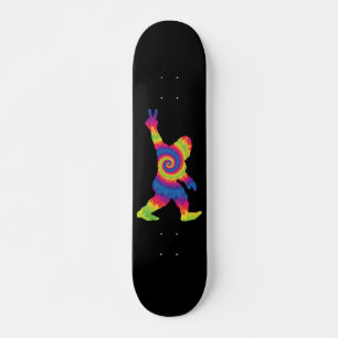 Skateboard Peace Love Bigfoot - Amateurs de Bigfoot
