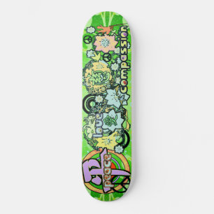 Skateboard Peace-Love-Compassion-Kanji - -