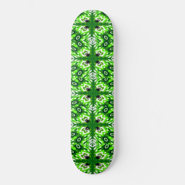 Skateboard Peacock vintage (Recto)