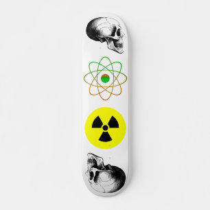 Skateboard Peau Panneau Radiation Atom Panneau Patinage
