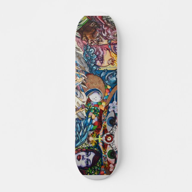 Skateboard Peignez votre planche à roulettes de foi (Devant)