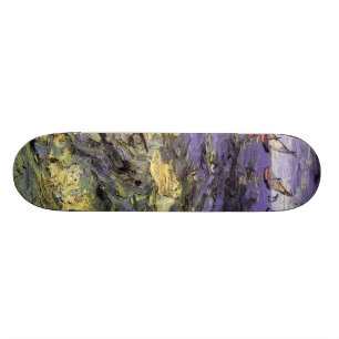Skateboard Peinture à l'huile de mer. Vincent van Gogh.