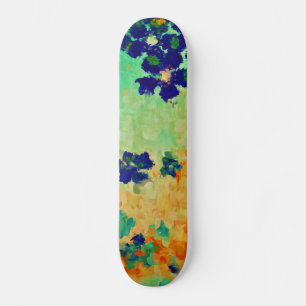 Skateboard Peinture Abstraite   Art Abstrait 8