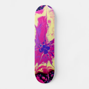 Skateboard Peinture d'art fluide