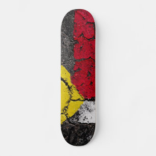 Skateboard Peinture de chaussée - Cool - Amusant